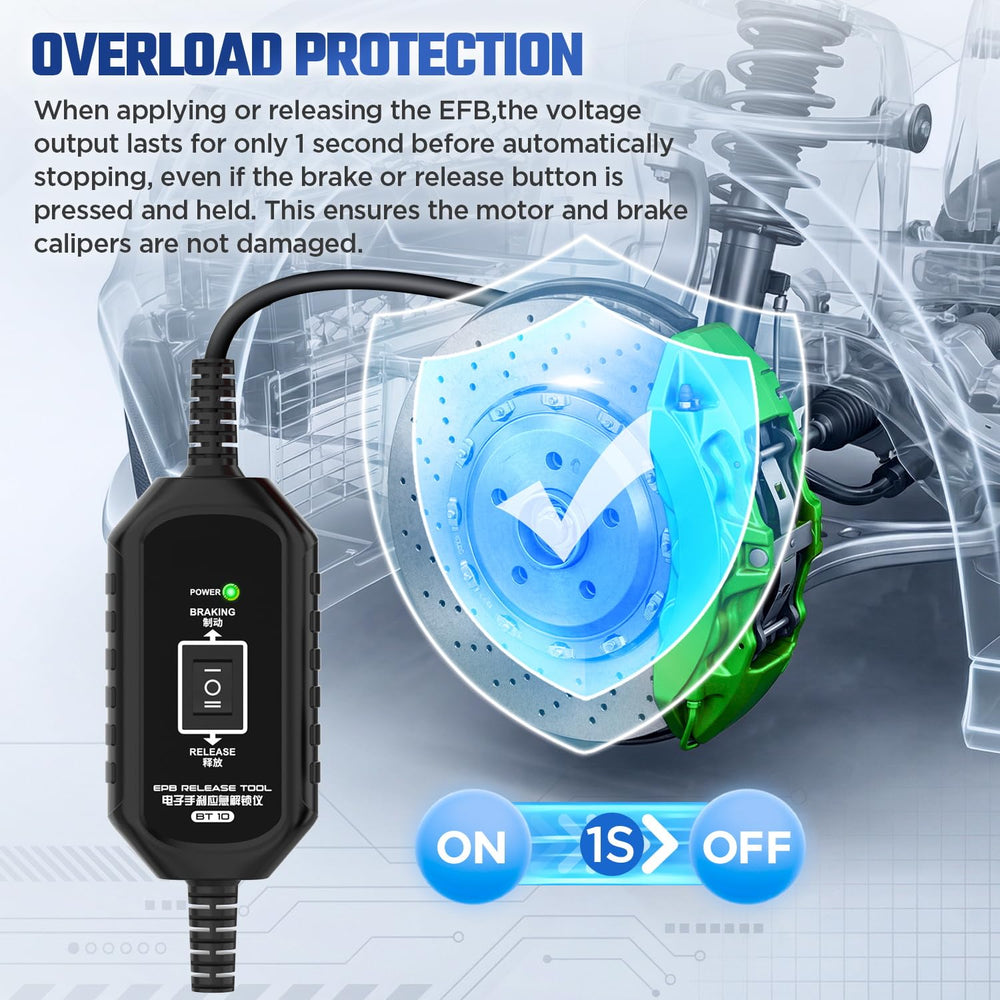 RALBIL EPB tool with overcurrent protection safeguards wiring