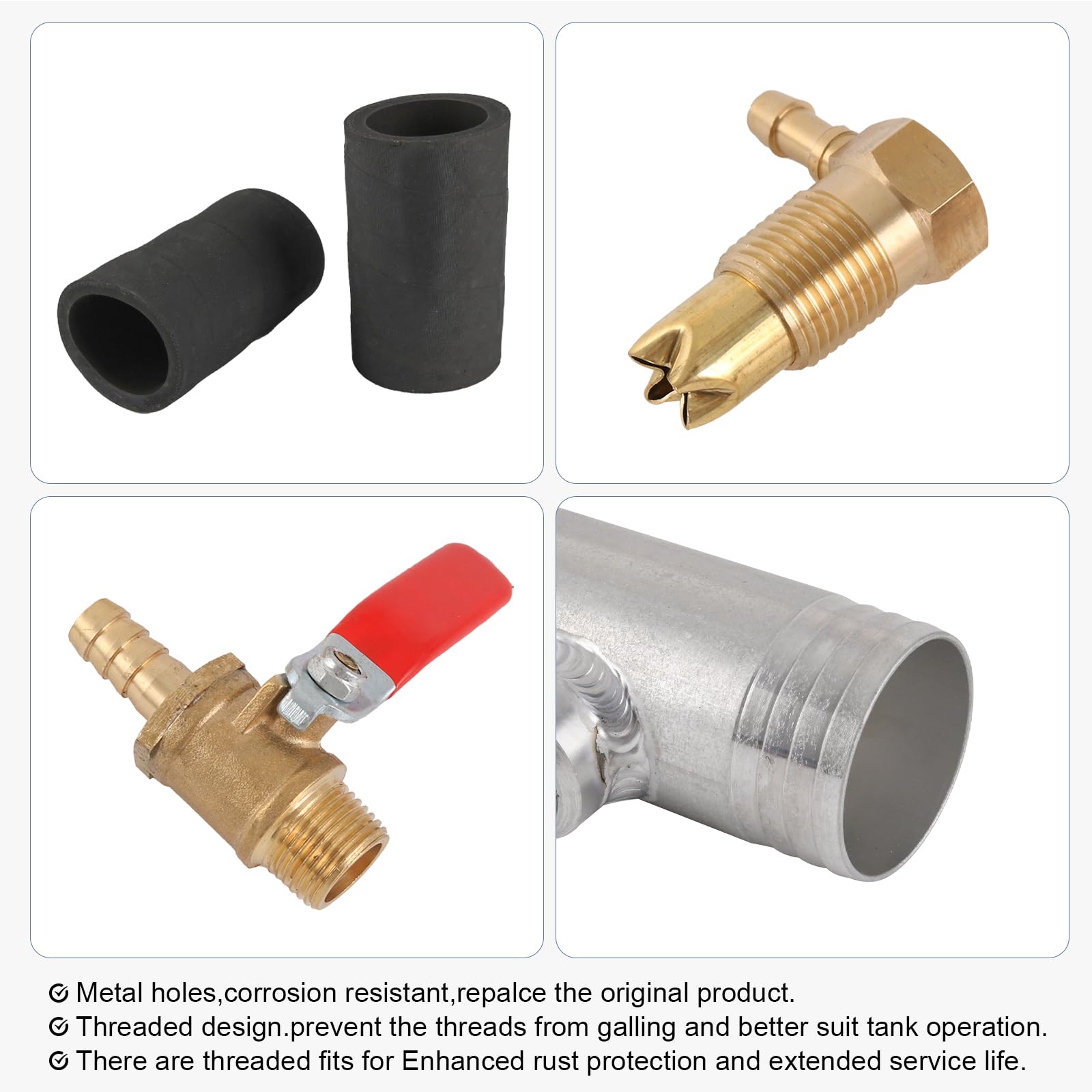 RALZAOTO 1-3-4 diesel fill line for secure fueling.