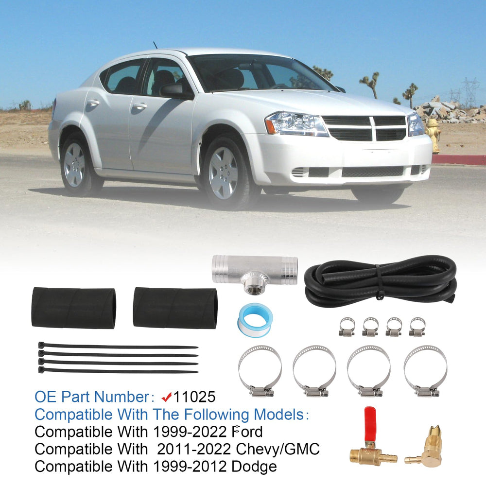 RALZAOTO kit components show durable aluminum and rubber seals for corrosion resistance