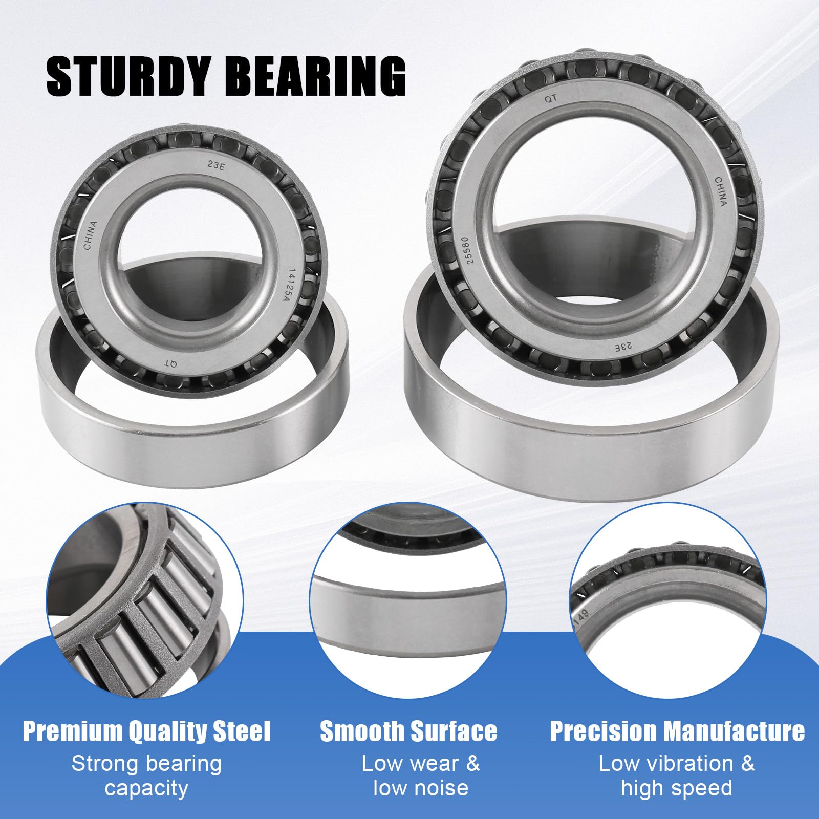 RALZAOTO bearing race 25520 detail highlights smooth rotation and reliable performance.