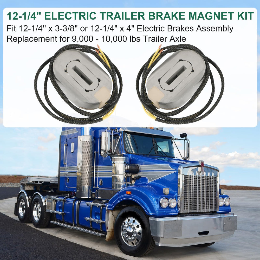 RALZAOTO brake magnet kit 12-1/4 side view, durable magnet design for long-term use