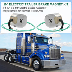 RALZAOTO magnet with wiring shows coil assemblies for reliable braking.