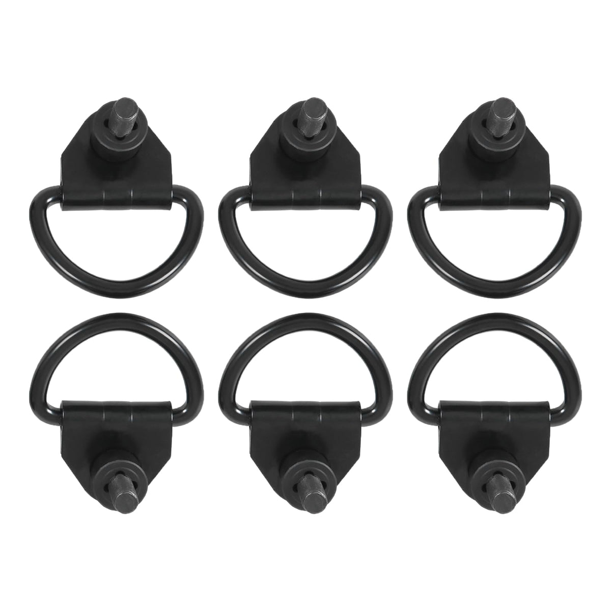 RALZAOTO cargo-d-hooks-set showing six sturdy hooks for secure cargo tie-downs.