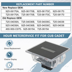 RALZAOTO Cub Cadet CC760ES installation compatibility ensures reliable operation.