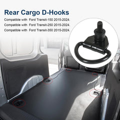RALZAOTO D-hooks with black anti-rust coating for long-lasting durability.