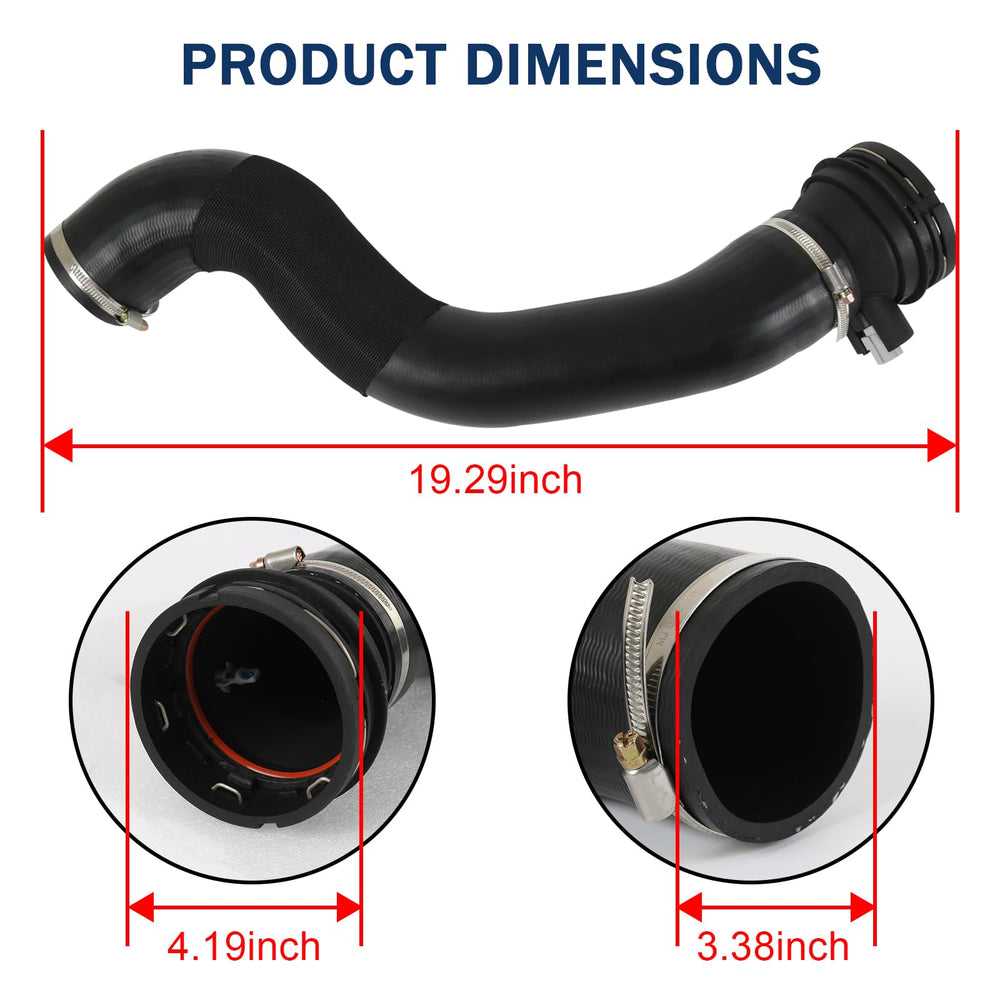 RALZAOTO durable intercooler outlet tube designed for diesel engine reliability.