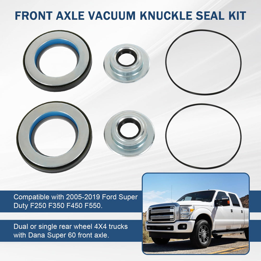 RALZAOTO inner knuckle seal detail showing precise fit and leak resistance