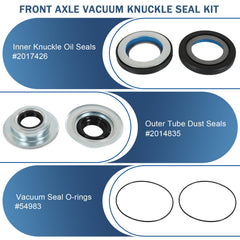 RALZAOTO outer tube dust seal shields axle housing from dirt and moisture