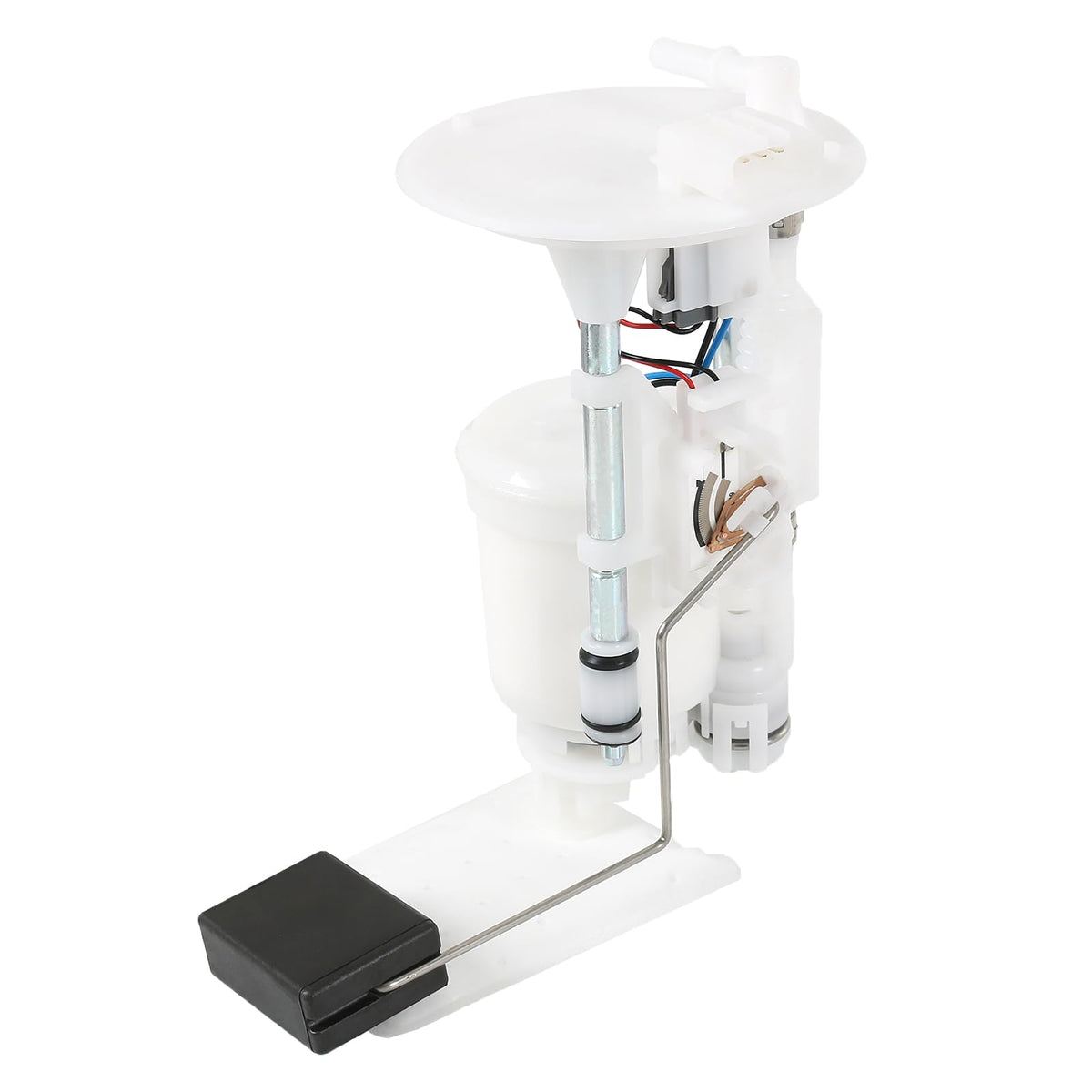 Ralzaoto fuel pump assembly for Grizzly 700 install showcases direct replacement and clean fuel flow.