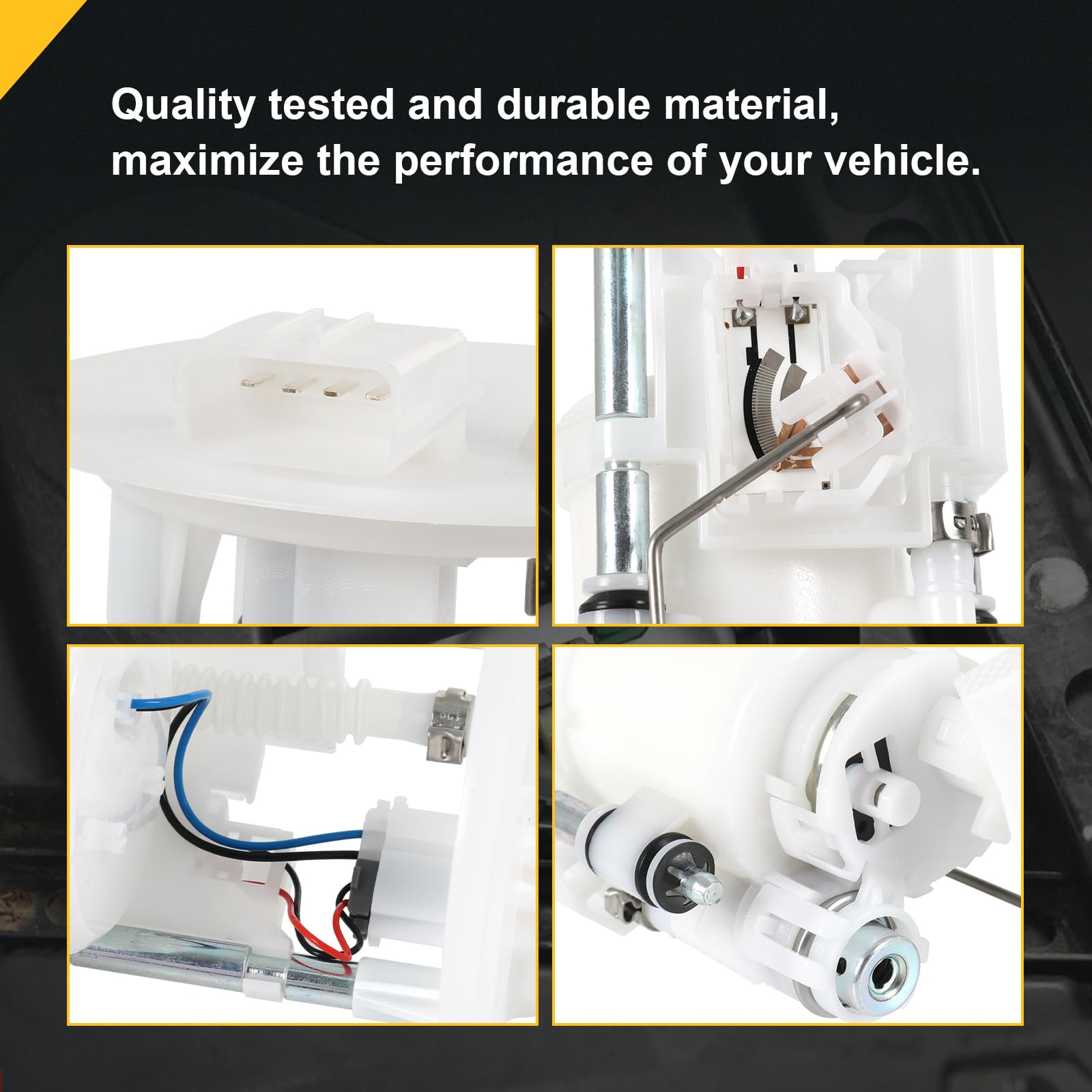 Ralzaoto fuel pump assembly for Wolverine X2 emphasizes smooth operation and reduced vibration.