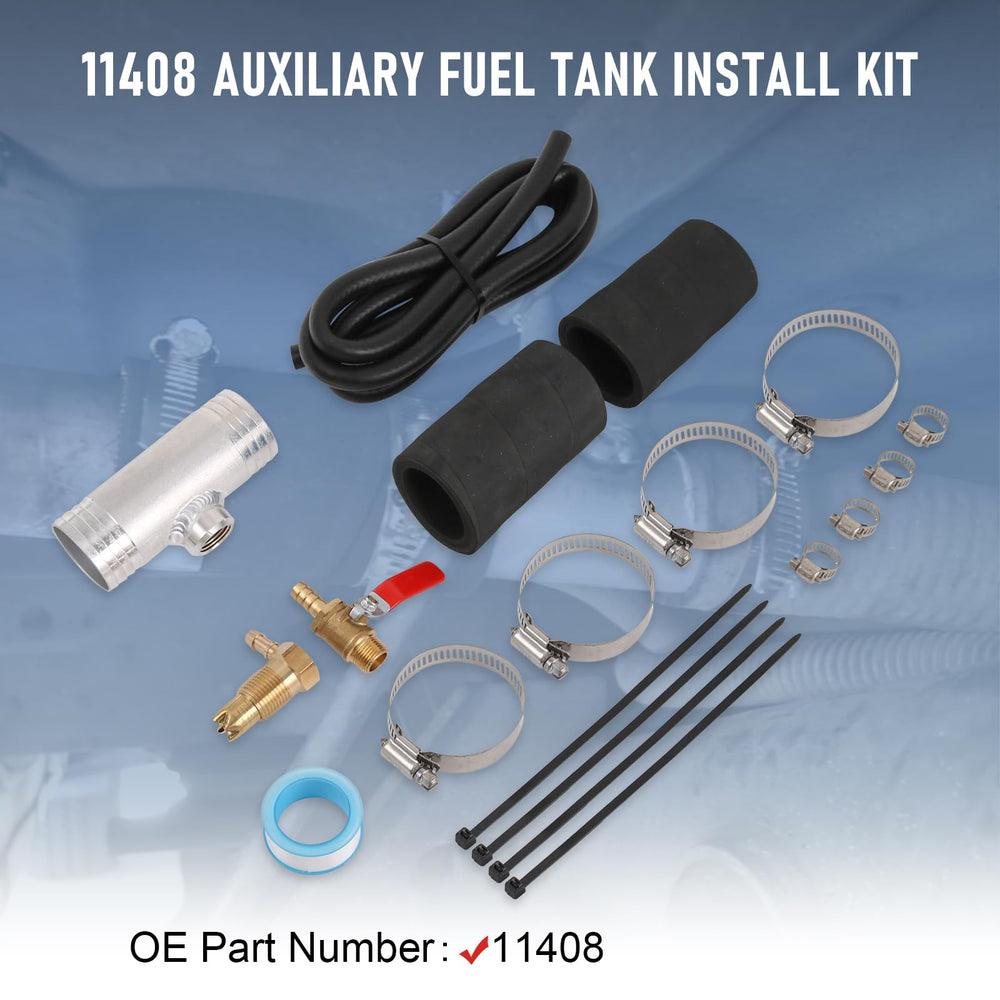 RALZAOTO gravity-fed setup for diesel systems showing uninterrupted fuel flow.