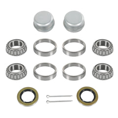 RALZAOTO trailer bearing kit with L44643 and L44610 supports smooth wheel rotation.