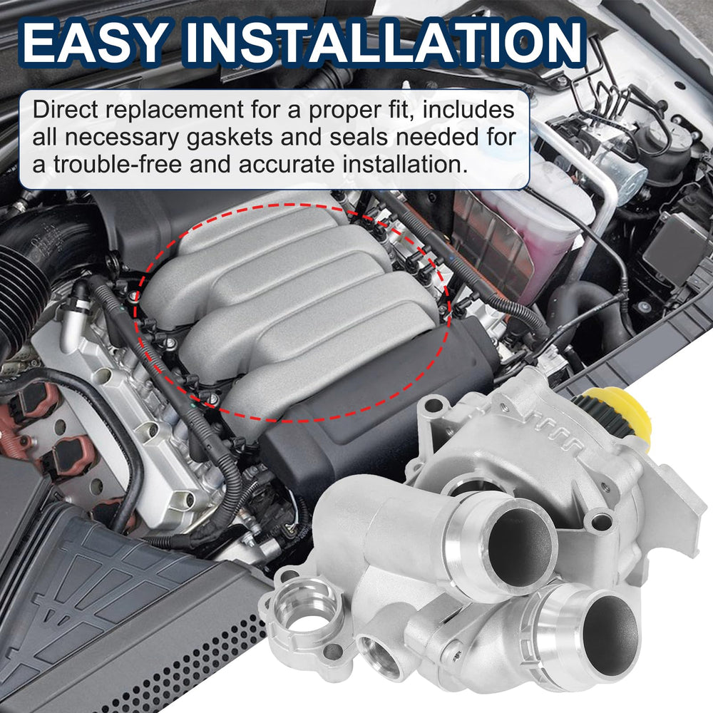RALZAOTO aluminum water pump for Golf GTI 2.0T helps maintain performance.