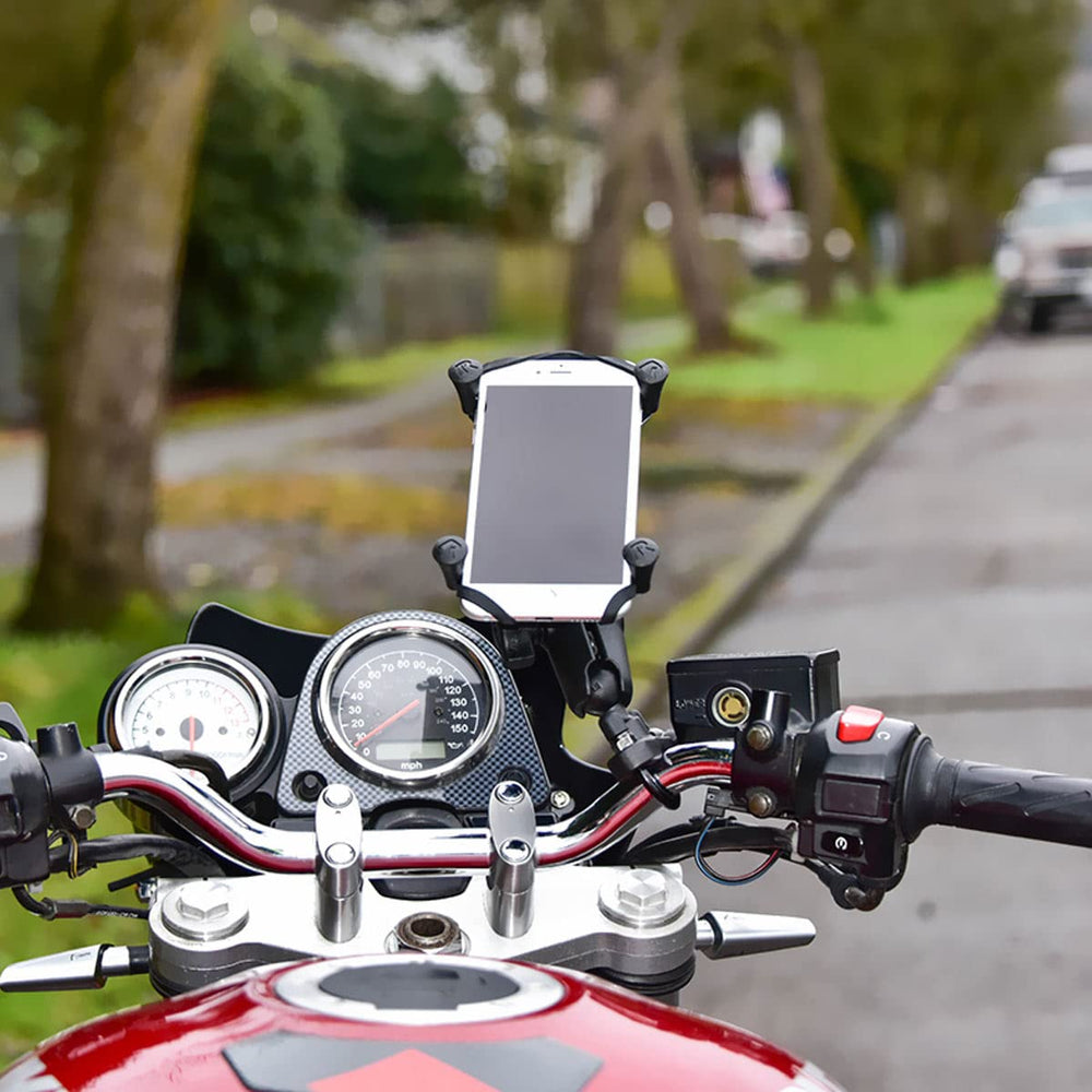 RAM MOUNTS ball-and-socket design allowing adjustable viewing angles