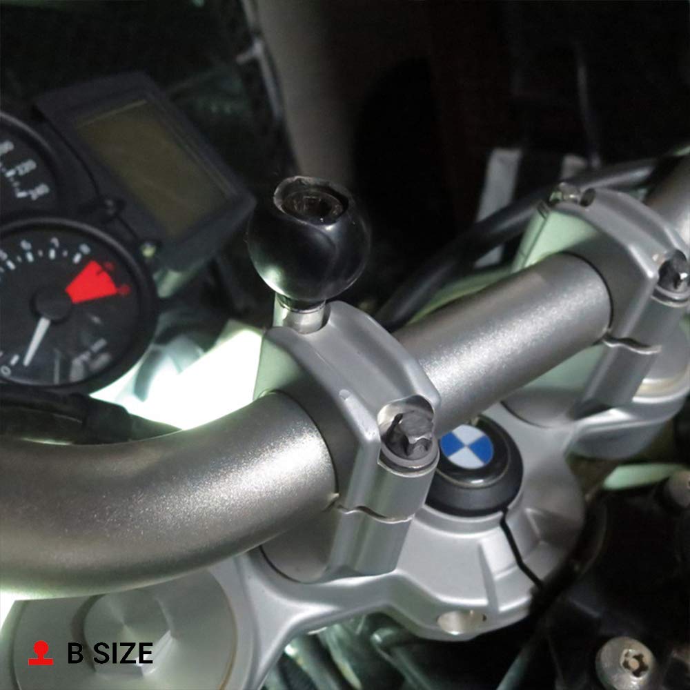 RAM MOUNTS M8 55mm bolt shown as essential mounting hardware