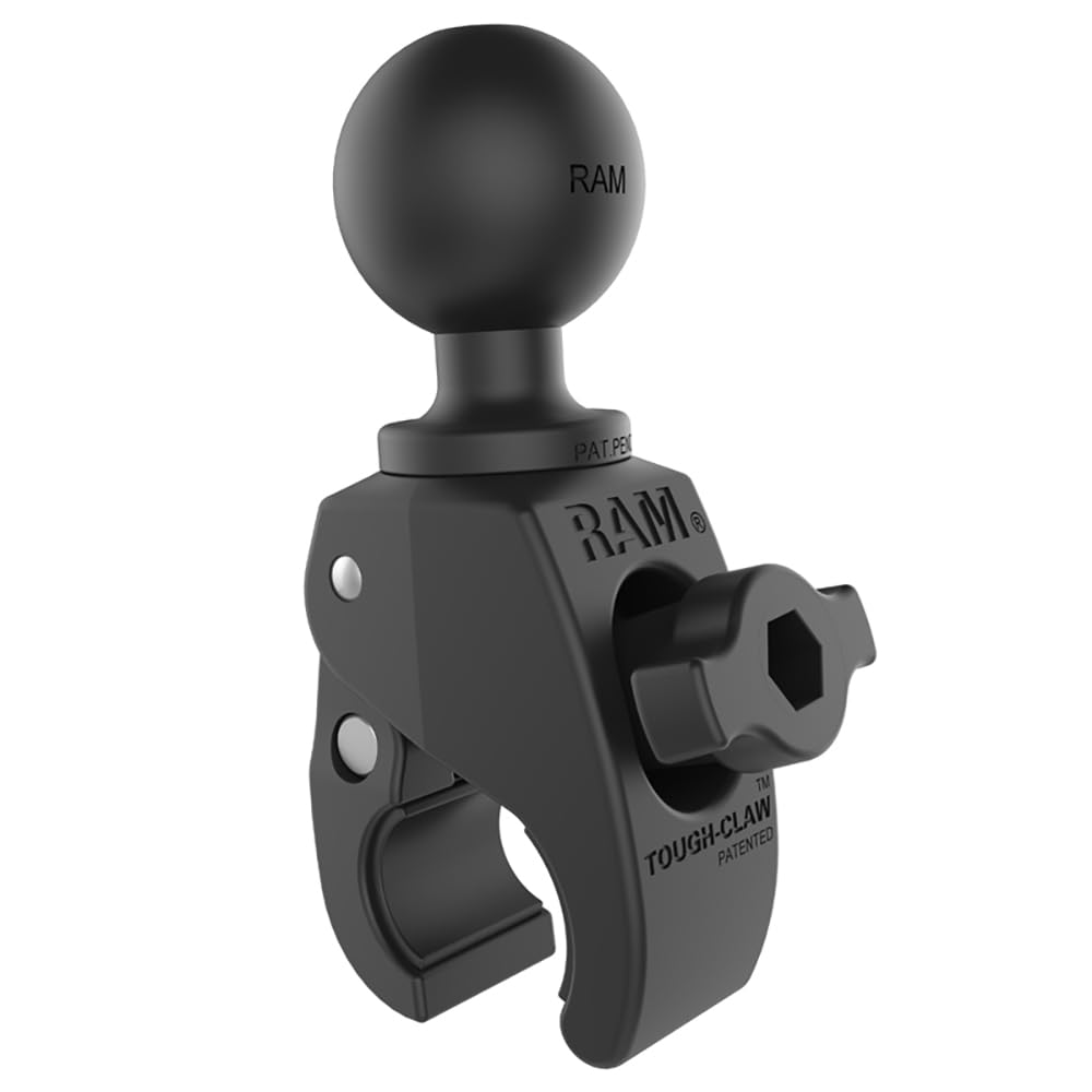 RAM Mounts RAP-400U Tough-Claw small rail base ready for versatile mounting on rails
