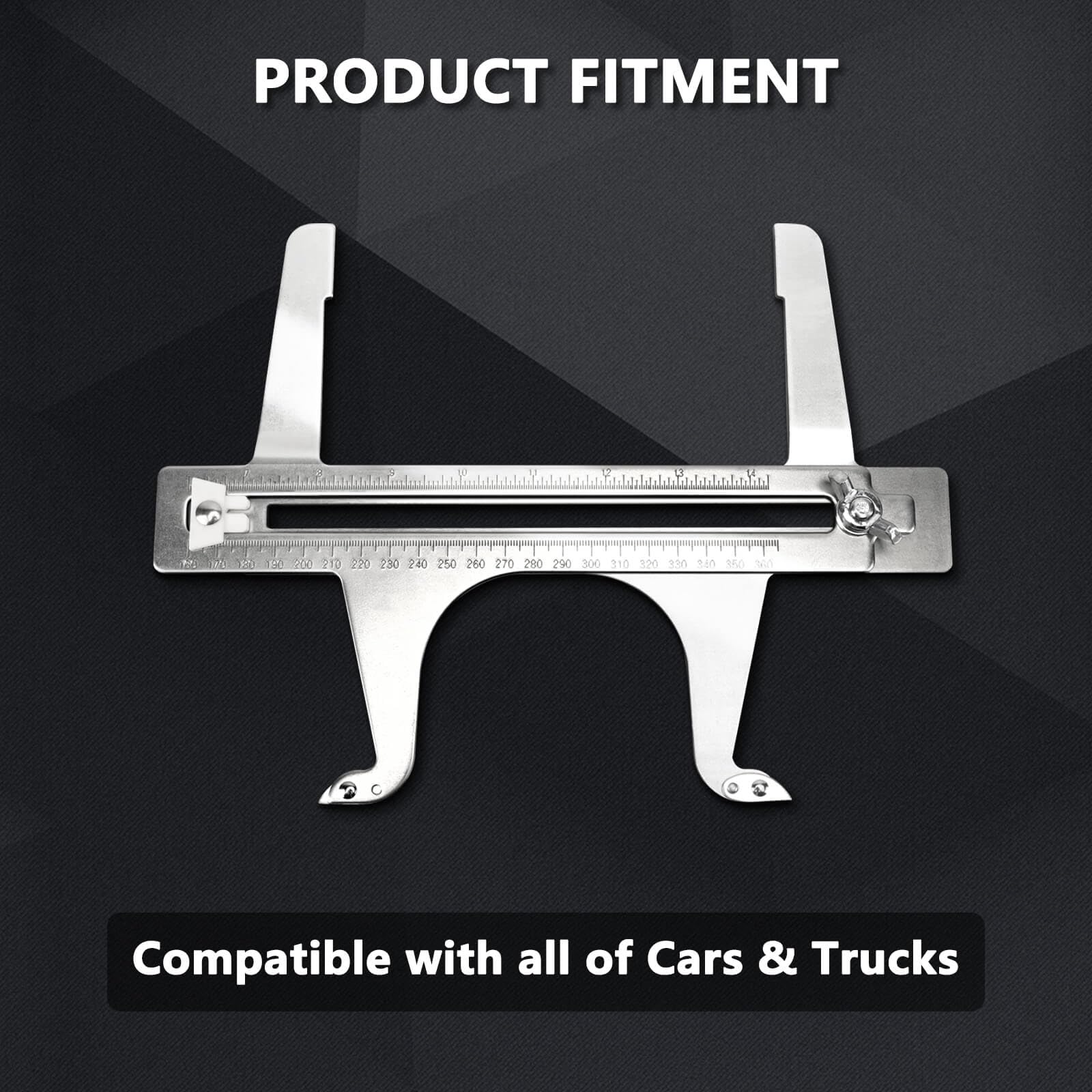 RAMATA tool with measurement markings aids quick, accurate drum brake setup