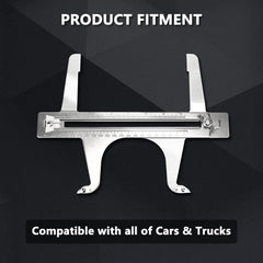 RAMATA tool with measurement markings aids quick, accurate drum brake setup