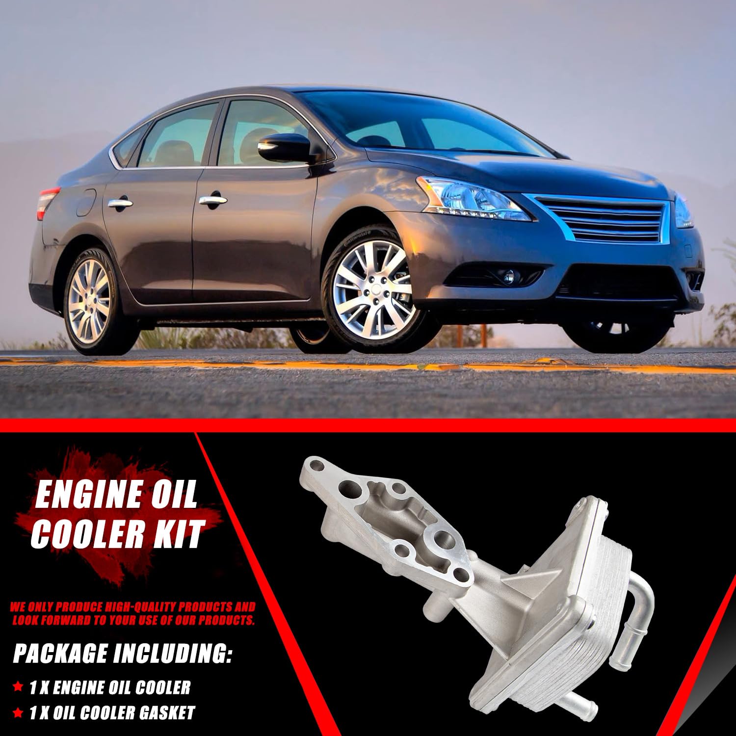 RANSOTO compatibility chart shows Altima, Rogue, and Sentra 2.5L fitment