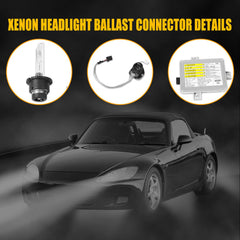 RANSOTO D2S bulb included for bright output and extended life