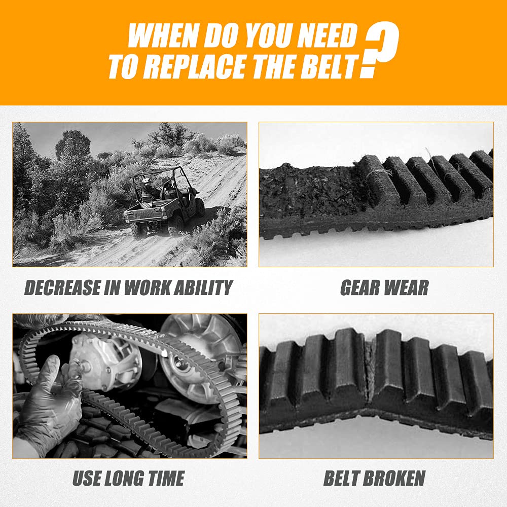 RANSOTO belt for X2 500/800: all-terrain performance and longevity.