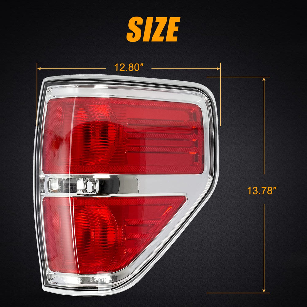 RANSOTO tail light passenger side improves signaling for safer driving
