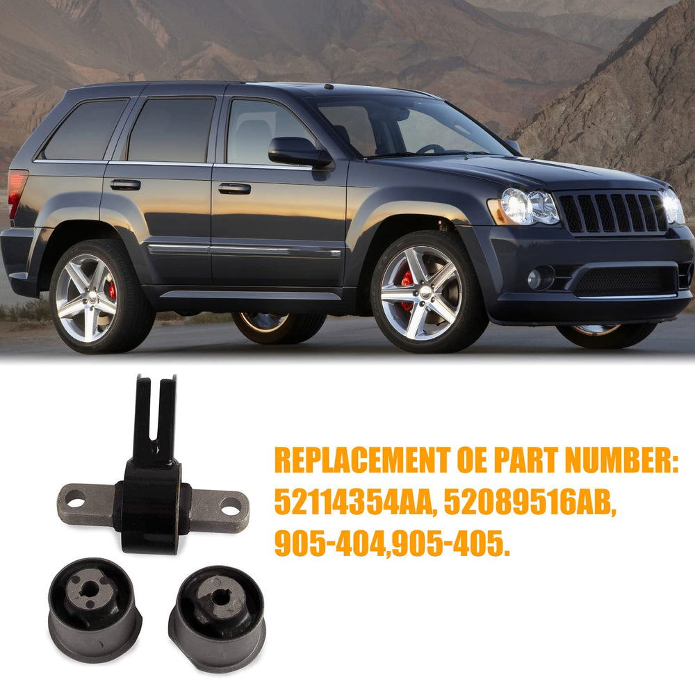 RANSOTO front differential mount for Jeep keeps suspension components stable during driving.