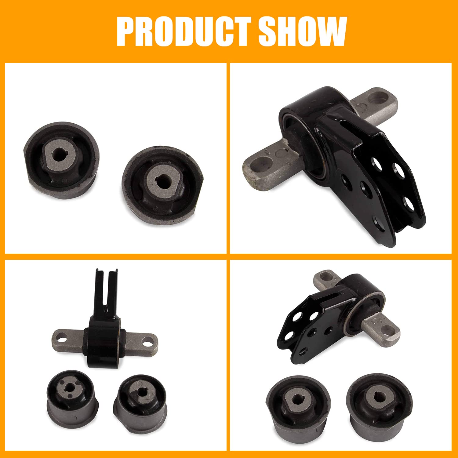 RANSOTO front differential mount for Jeep Commander enhances ride control on rough roads.