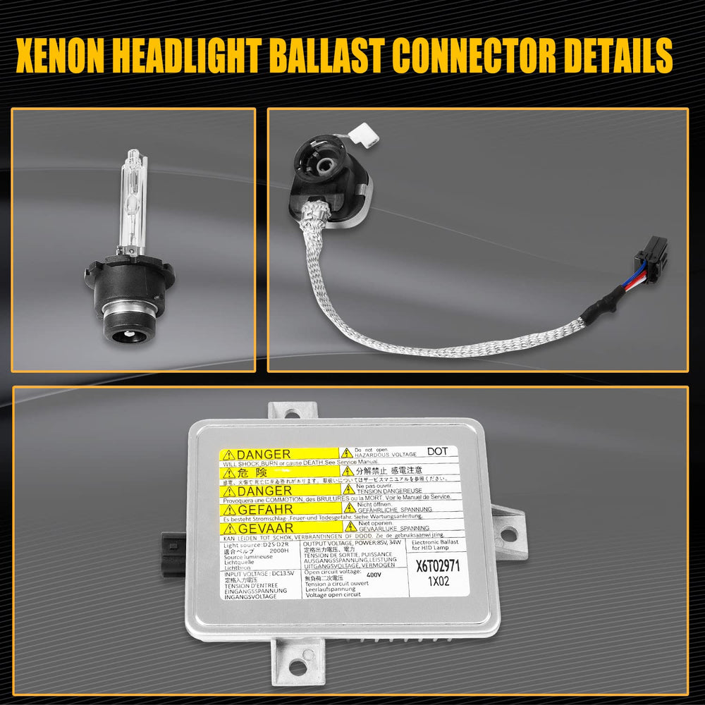 RANSOTO headlight kit packaging showing complete replacement parts