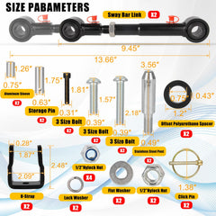 RANSOTO heavy-duty steel and polyurethane components designed for rugged off-road use.