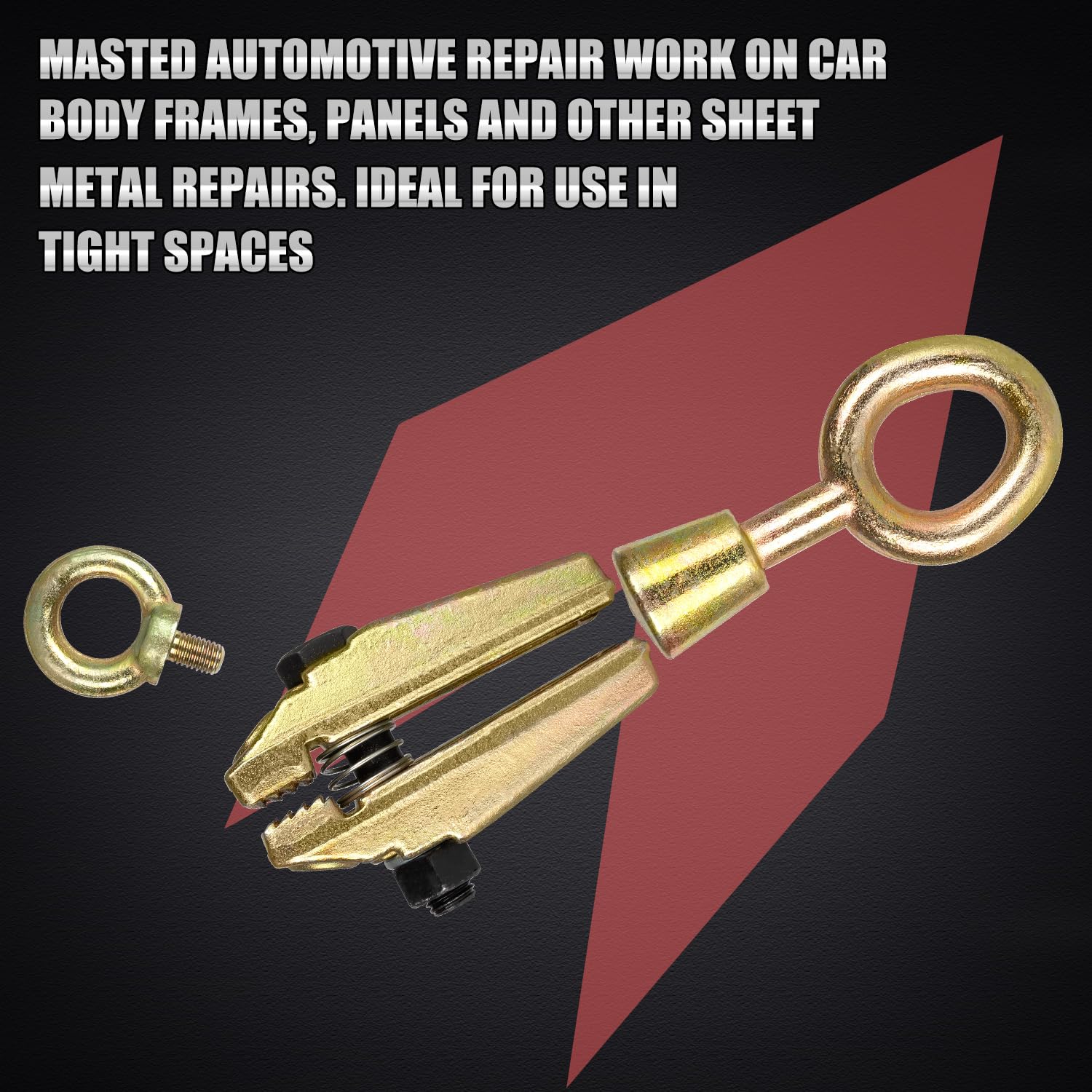 RANSOTO high-strength drop-forged steel construction for demanding bodywork tasks.