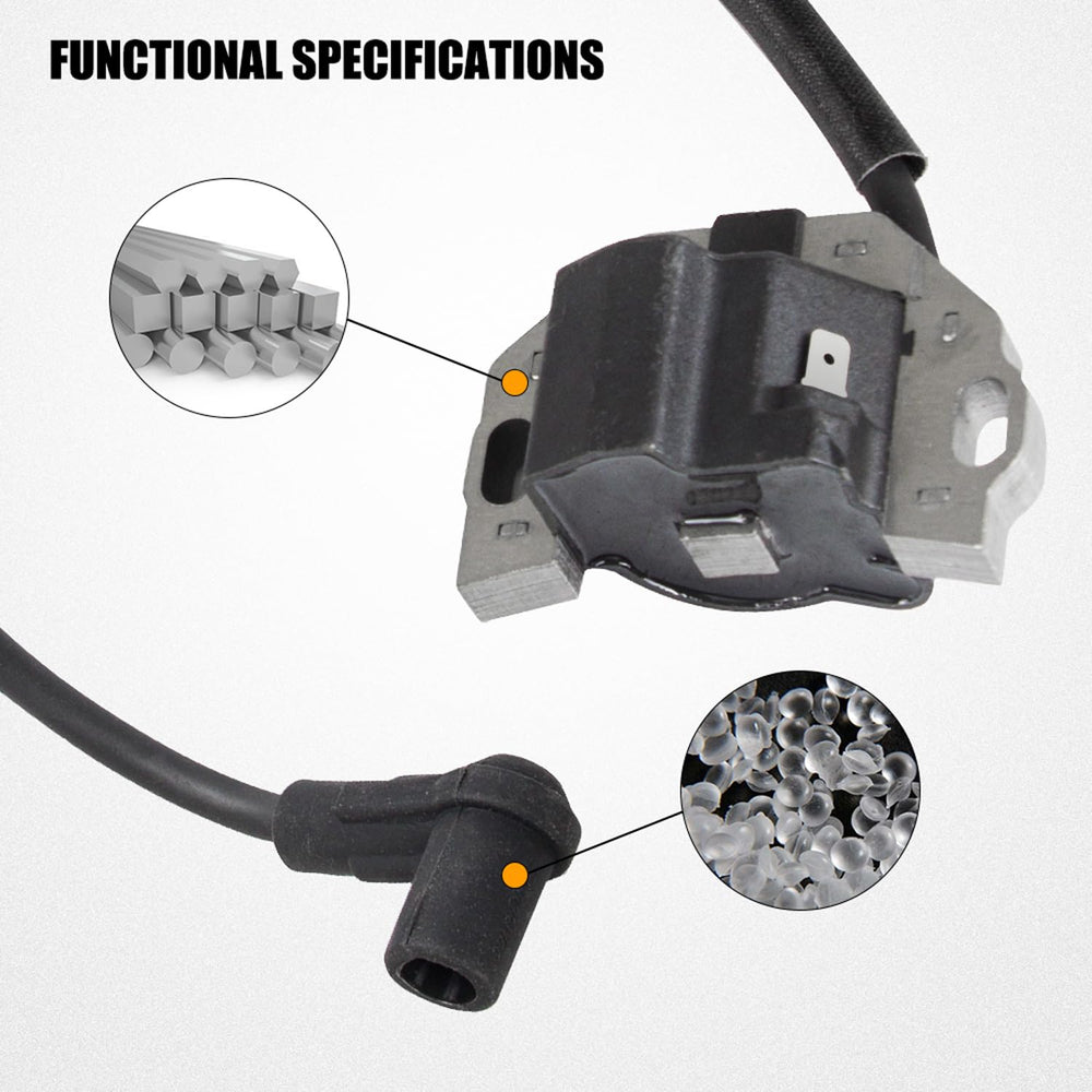 RANSOTO ignition coil for Kawasaki FX801V highlights broad engine compatibility.
