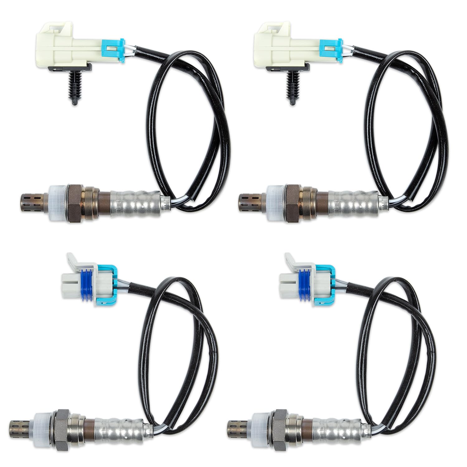 RANSOTO O2 sensor four-pack packaging ready for replacement