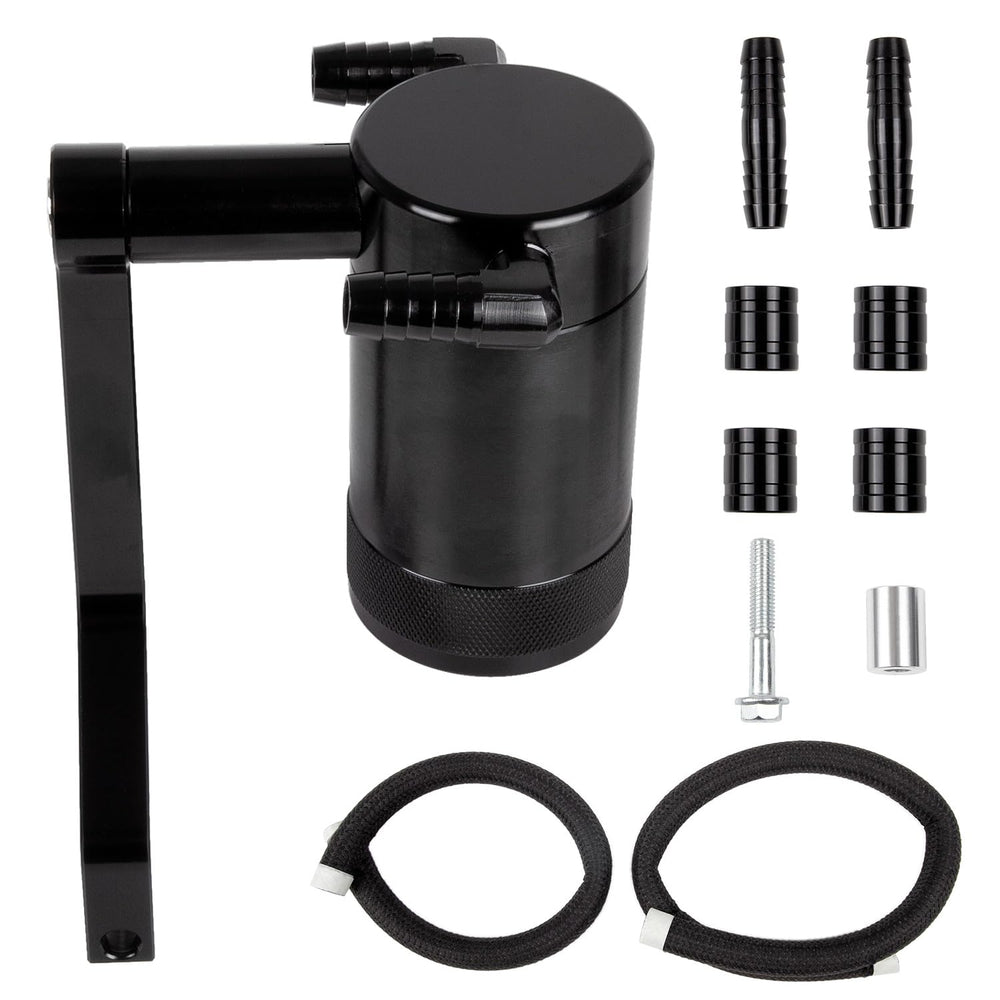 RANSOTO oil catch can in black for 5.7L/6.4L HEMI engines reducing oil vapor