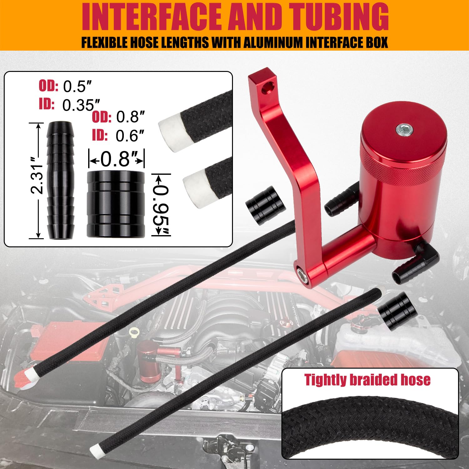 RANSOTO includes hoses and hardware for bolt-on setup.
