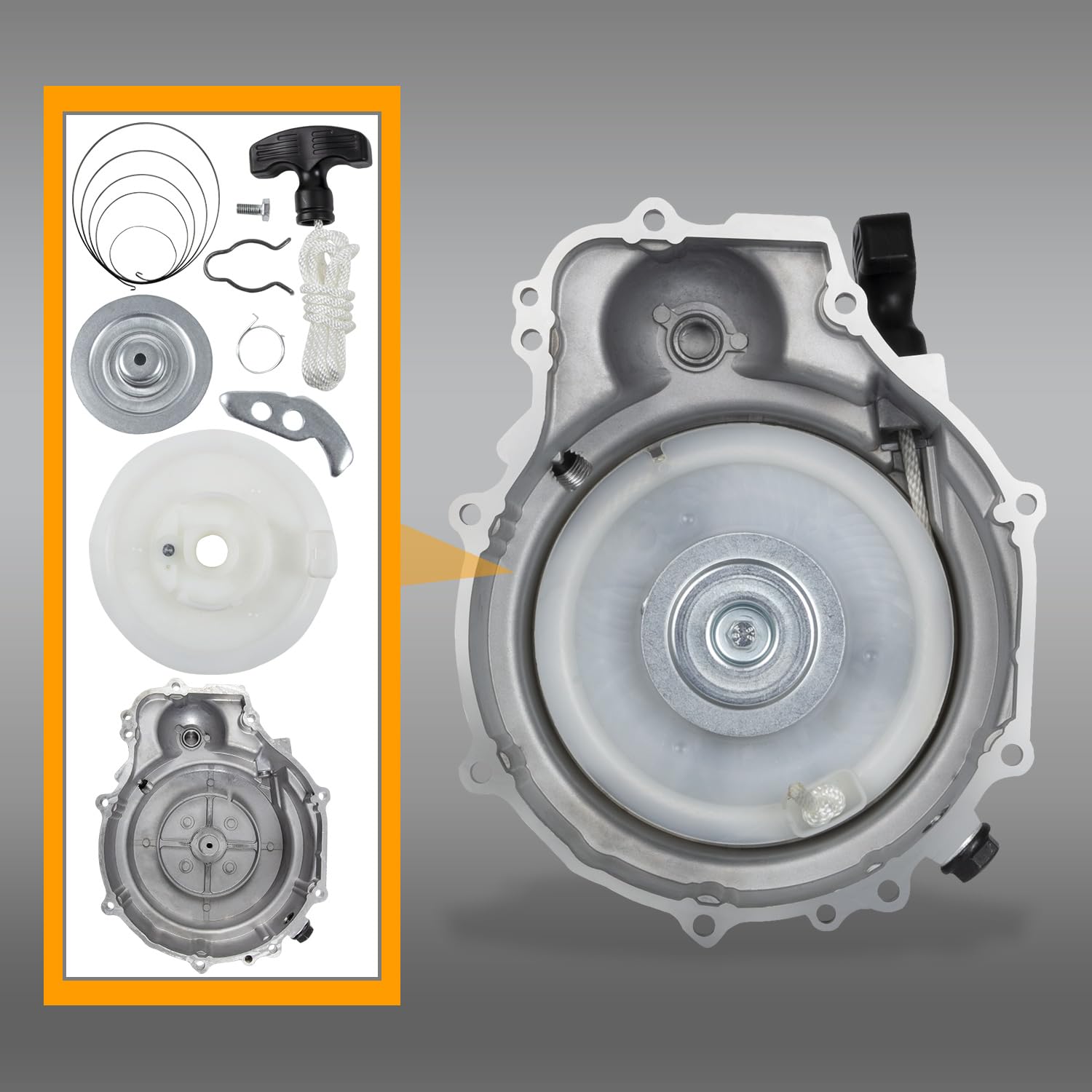 RANSOTO packaging with clear parts list to verify included components.