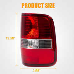 RANSOTO tail light installed on Ford F-150 showing plug-and-play fit.