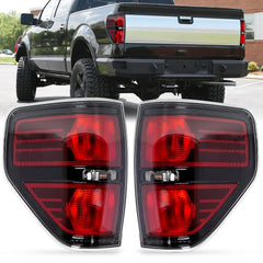 RANSOTO tail light for Ford F-150 left smoked lens enhances rear visibility