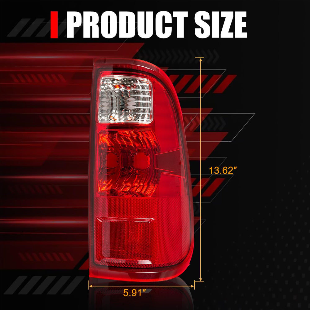 RANSOTO tail light for Ford F-350 right passenger side improves signaling clarity.
