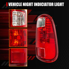 RANSOTO tail light for Ford F-450 rear angle boosts visibility in weather.