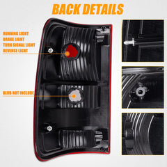 RANSOTO high-definition lens emphasizes brighter brake and rear signals.