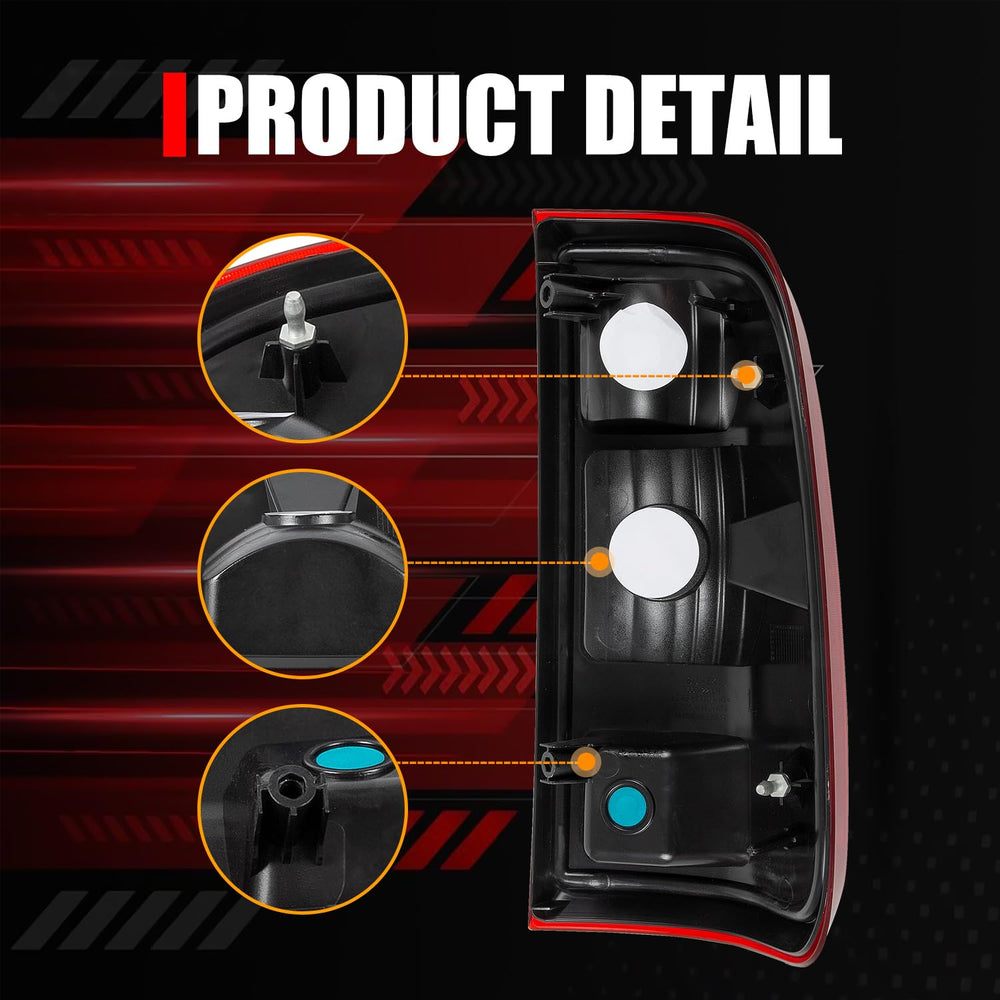 RANSOTO UV-stable lens maintains brightness and resists yellowing over time.
