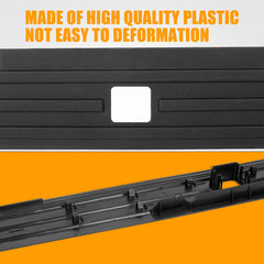 RANSOTO tailgate molding detail showing ABS material and precise fit.