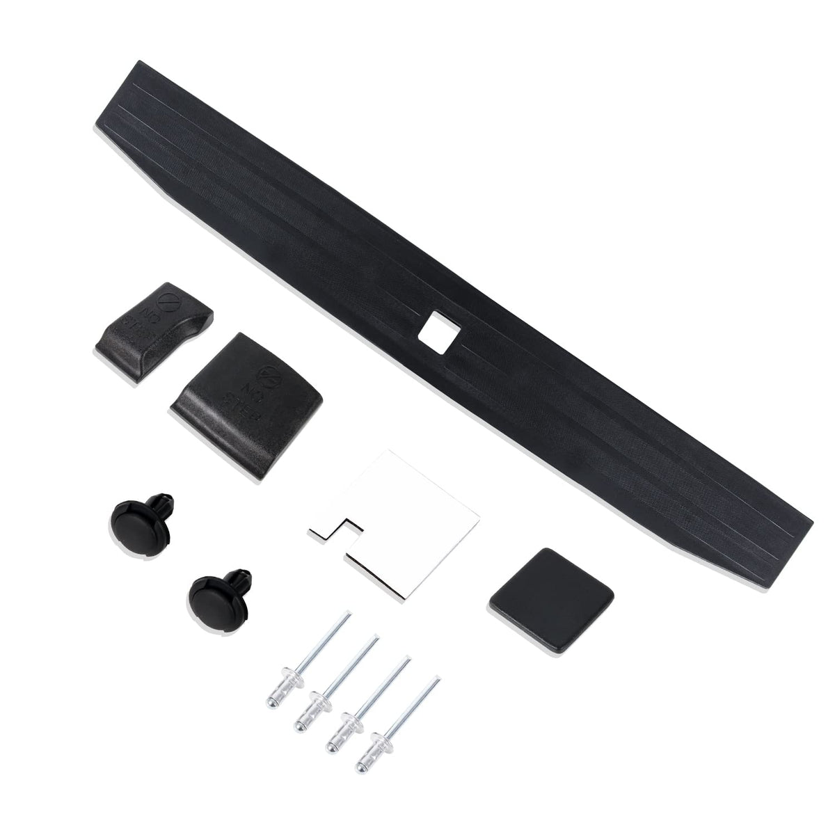 RANSOTO tailgate molding trim for Ford F-150 enhances rugged look and protects edges