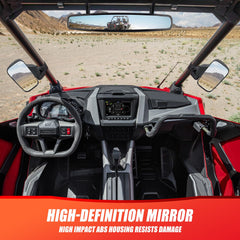 RANSOTO center mirror providing enhanced 360-degree visibility.