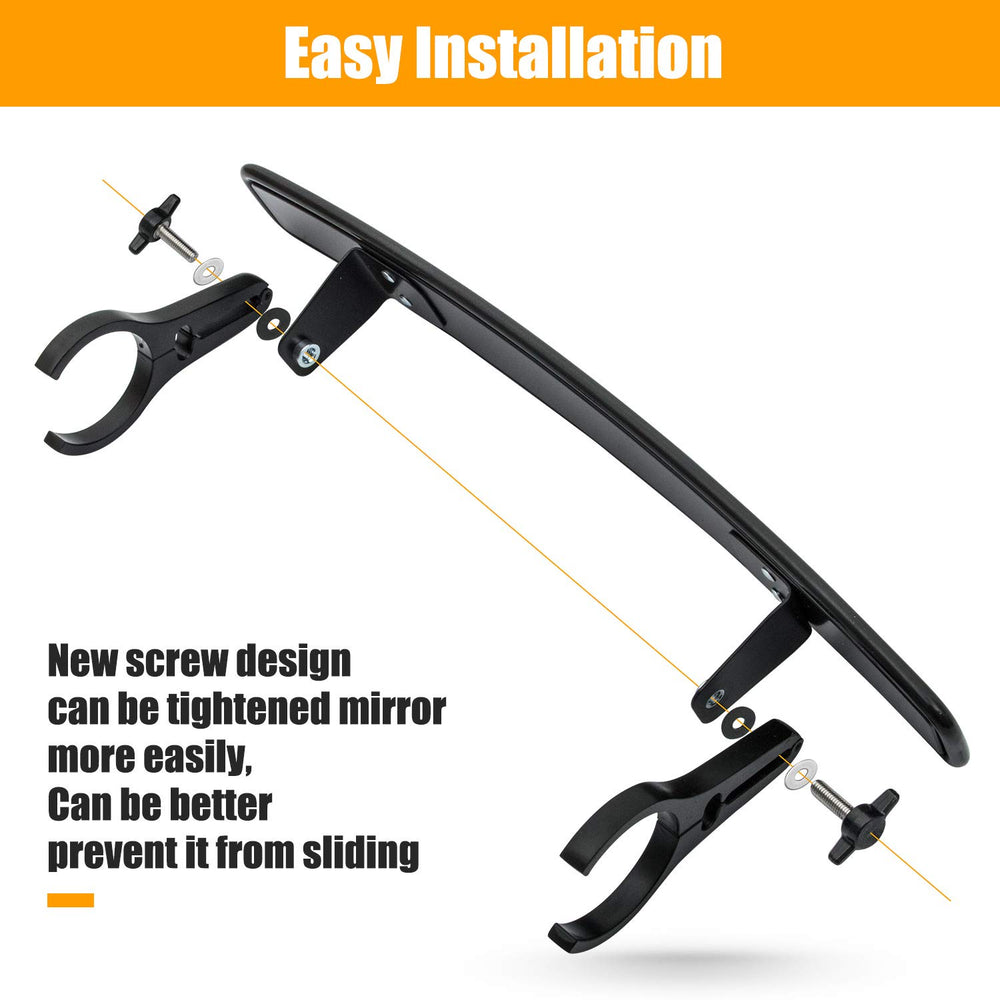 RANSOTO UTV roll-bar mount durability against rocks and branches.