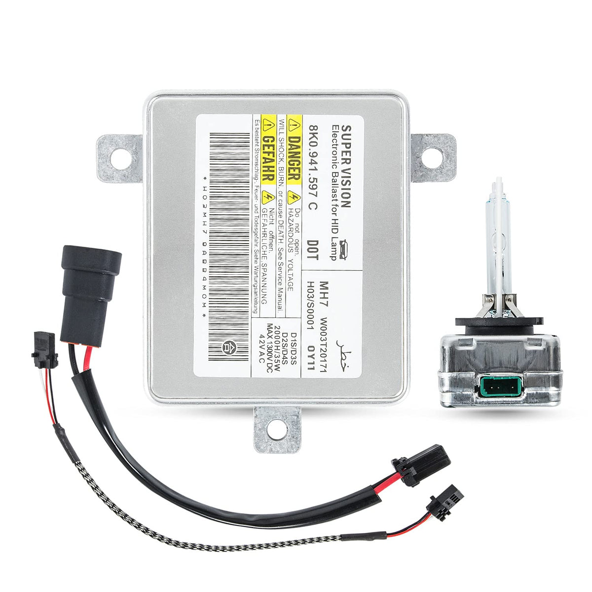 RANSOTO xenon ballast front view for reliable headlight performance