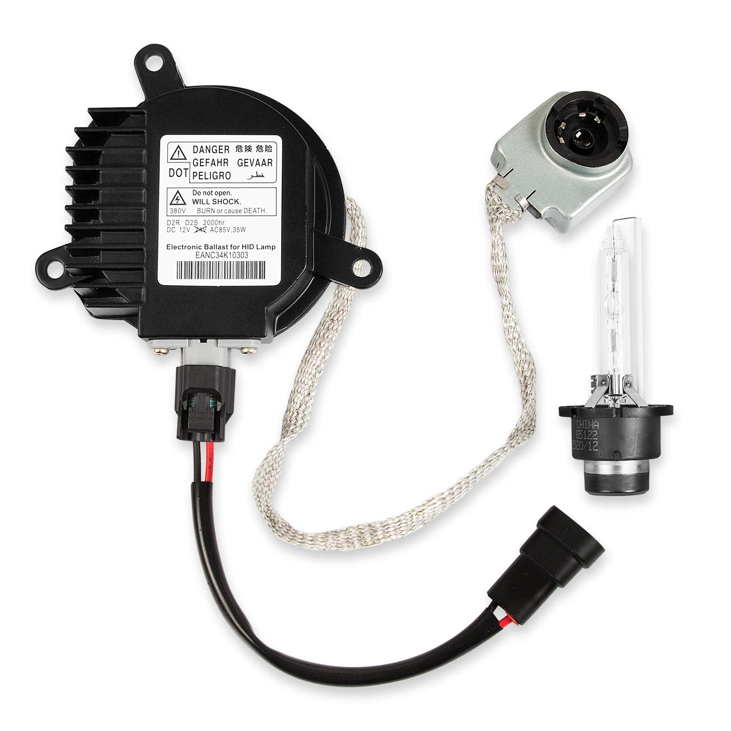 RANSOTO Xenon ballast kit powers HID headlights for reliable nighttime visibility