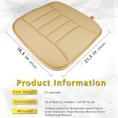 Breathable mesh surface keeps RaoRanDang cushion cool