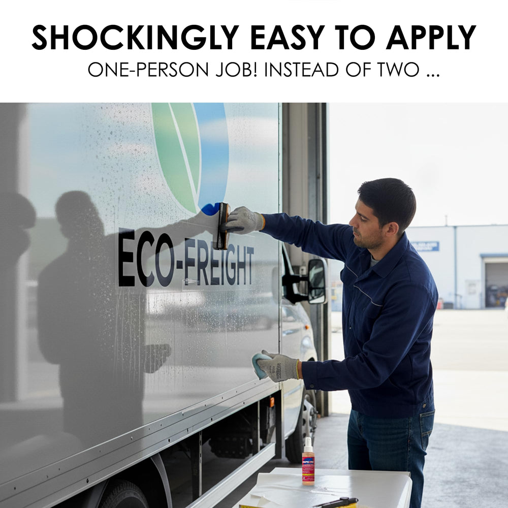 Rapid Tac cleans substrates for better adhesion on smooth surfaces.